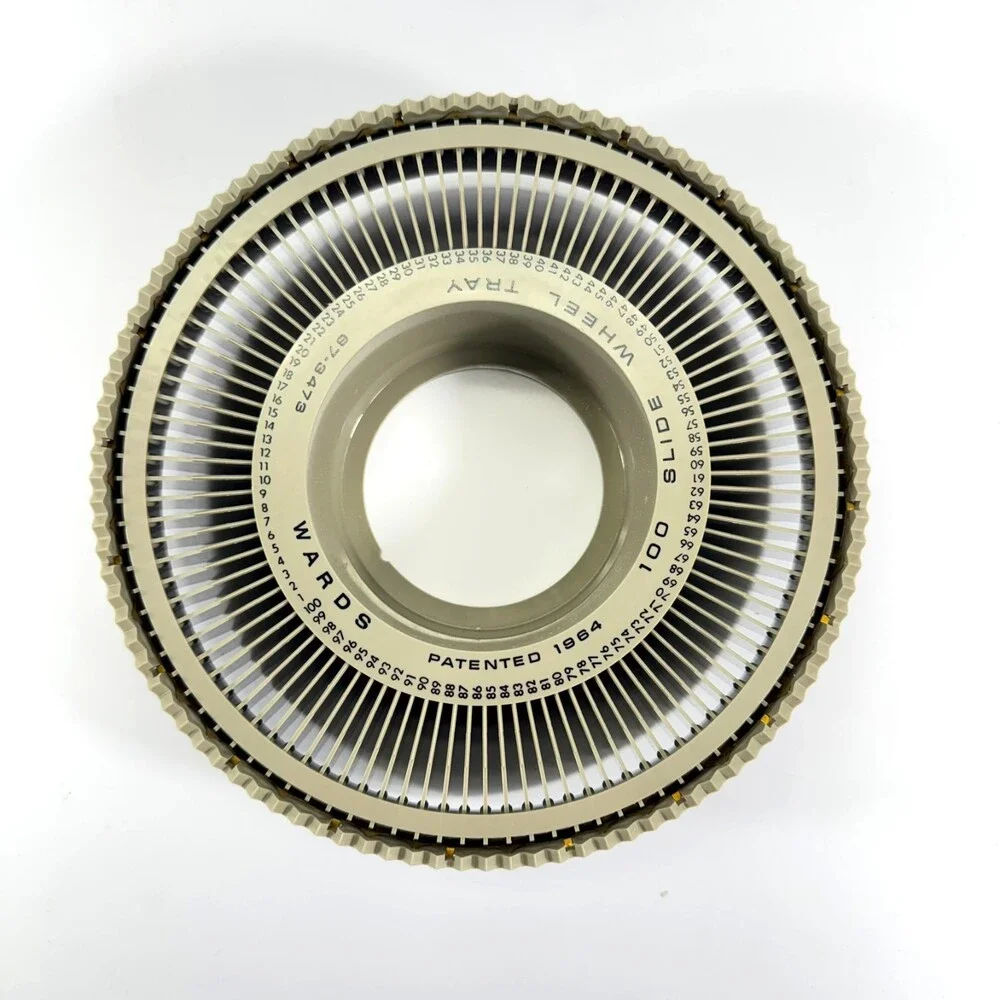 VITG Montgomery Ward 100 Slide Wheel Tray in Album Pack Projectors 67-3473